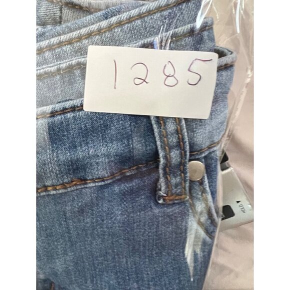 Christopher‎ & Banks Pineapple Embroidered Denim Shorts Size 12 summer vacation - Picture 11 of 11